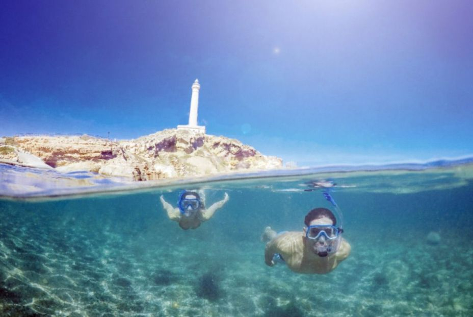 Cabo de Palos: faro, snorkel y caldero. Foto: Costa Cálida