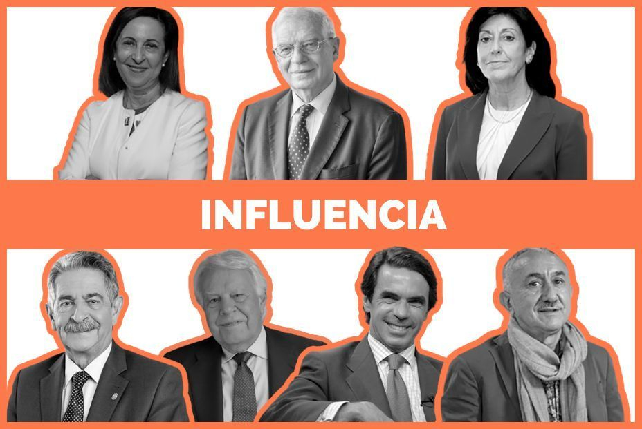 Los 65 mayores de 65 años más influyentes de España - Influencia