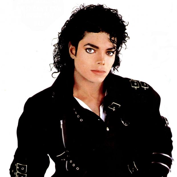 Michael Jackson. Portada del disco 'Bad'
