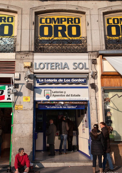 Lotería Sol Madrid 1876