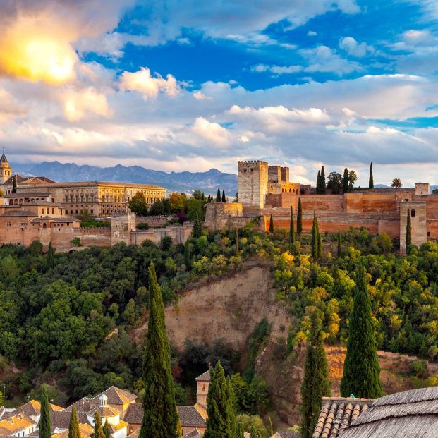 Vista de la Alhambra desde el Albaicín