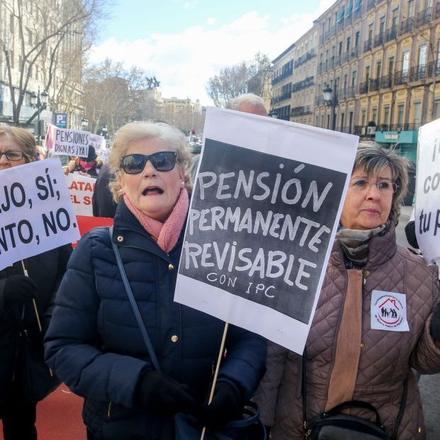 Pensionistas manifestación