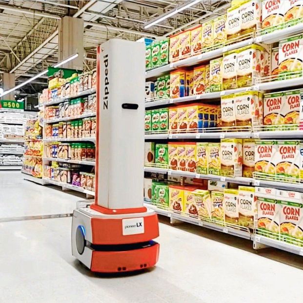 Robots anti COVID-19 para limpiar en los supermercados