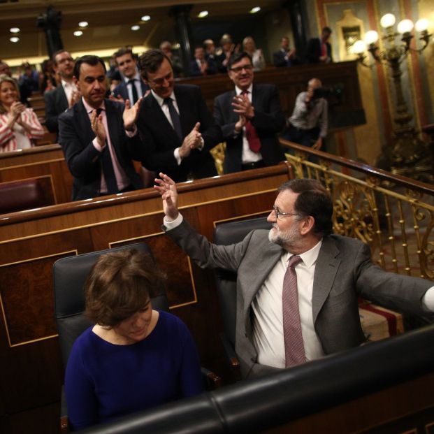 Mariano Rajoy presidiendo el Ejecutivo en el Congreso de los Diputados (Europa Press)