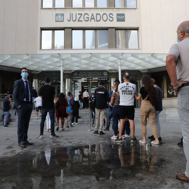 Juzgados de Plaza Castilla. Foto: Europa Press 
