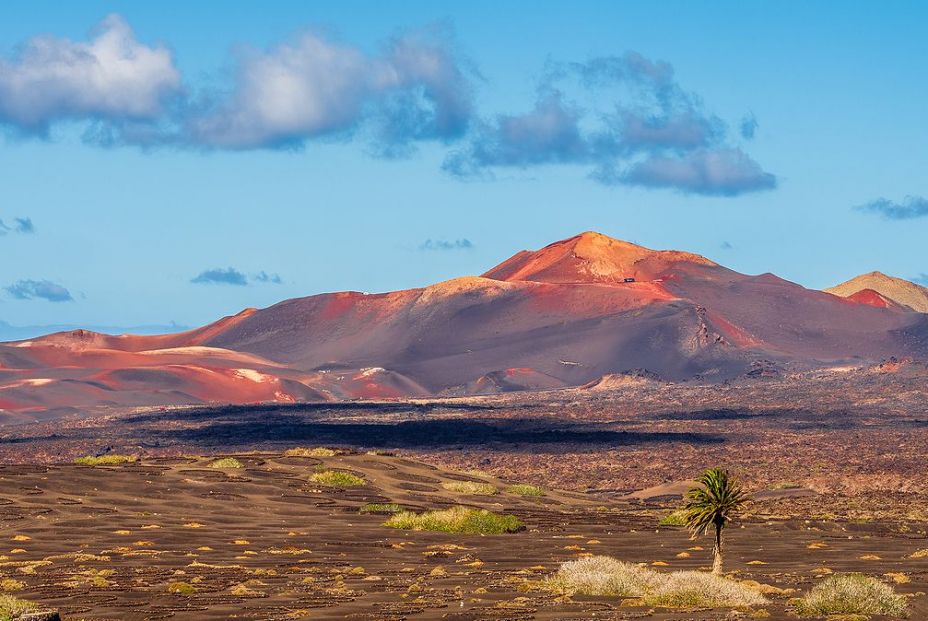 bigstock Landscape With Volcanoes Mount 330339895