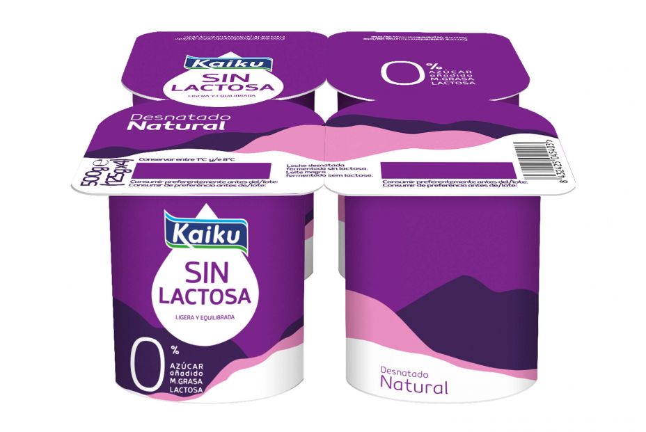 Yogur líquido desnatado de Fresa Hacendado 0% m.g 0% sin azúcares añadidos