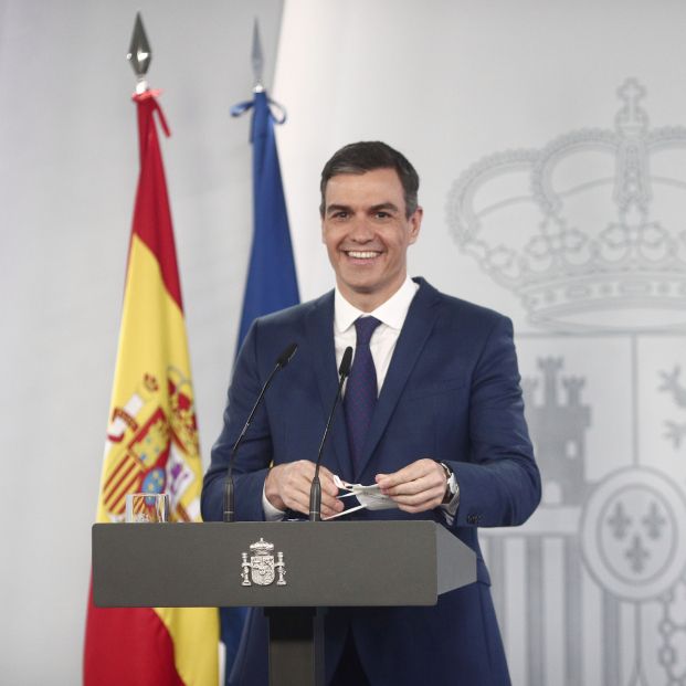 Pedro Sánchez promete que el 70% de los españoles estarán vacunados al final de agosto