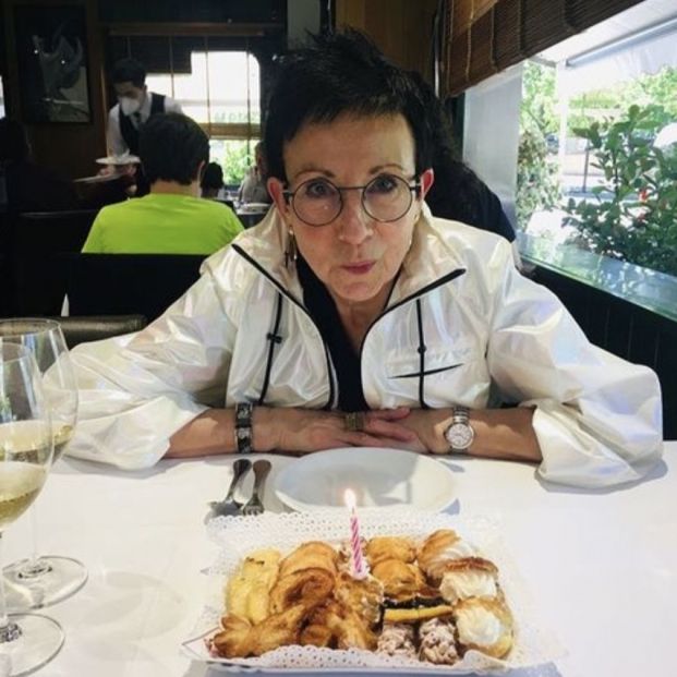 Carme Ruscalleda celebrando sus 69 años en Instagram (Foto: Instagram @carme.ruscalleda)