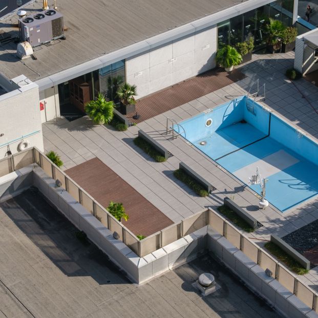 Ojo con el peso de las piscinas hinchables instaladas en pisos, terrazas o  azoteas