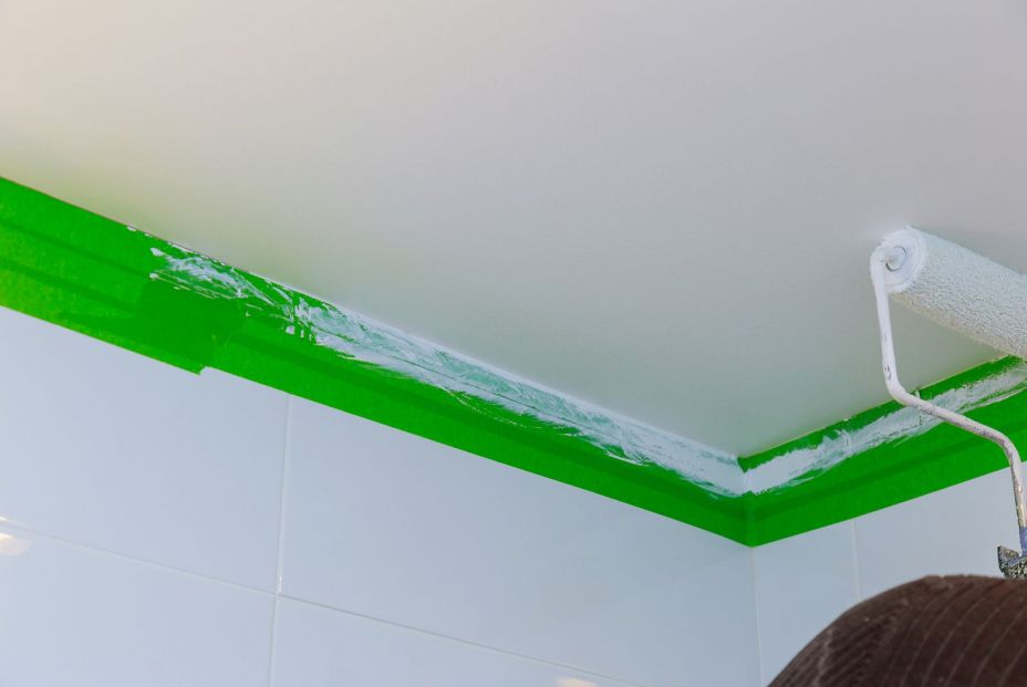 Arreglar el desconchado del techo del baño paso a paso