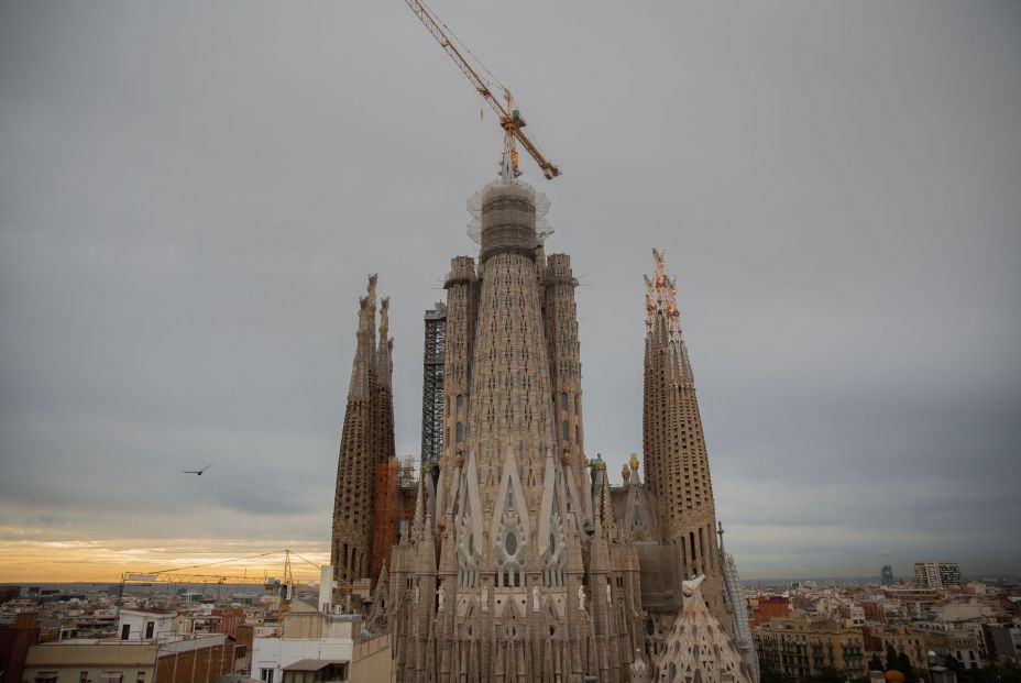 La Sagrada Familia presenta la torre de Jesucristo que tendrá más de 170 metros de altura