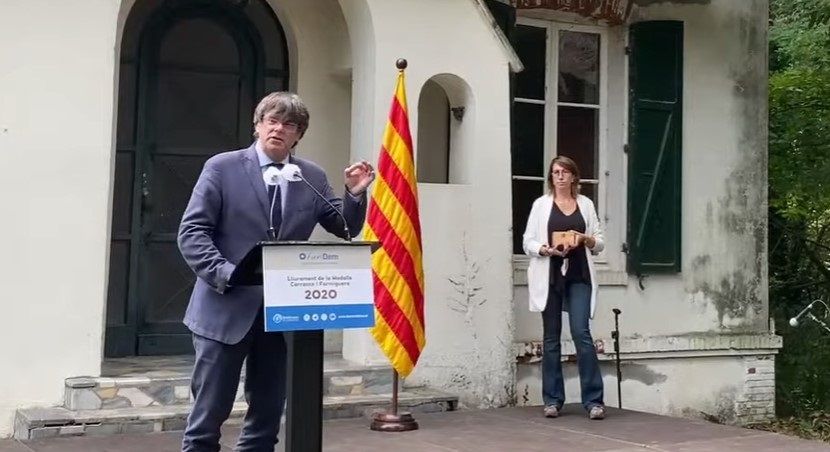 Puigdemont, detenido en Cerdeña por orden del Tribunal Supremo