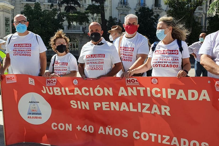 Asjubi40, manifestación en Madrid