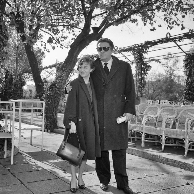 Federico Fellini y Giulieta Masina. Foto: Europa Press 