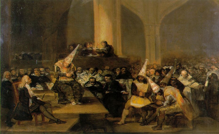 La Santa Inquisición, lienzo de Francisco de Goya. Foto: Wikipedia