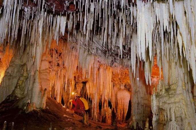 grutas más bellas de España. Cueva de El Soplao