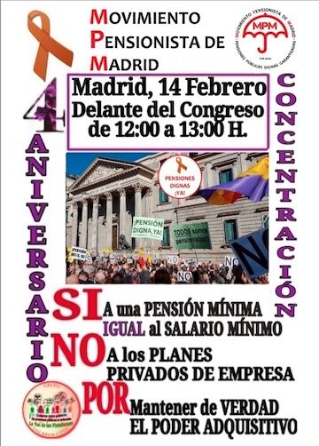 cartel lunes al sol 14 febrero madrid