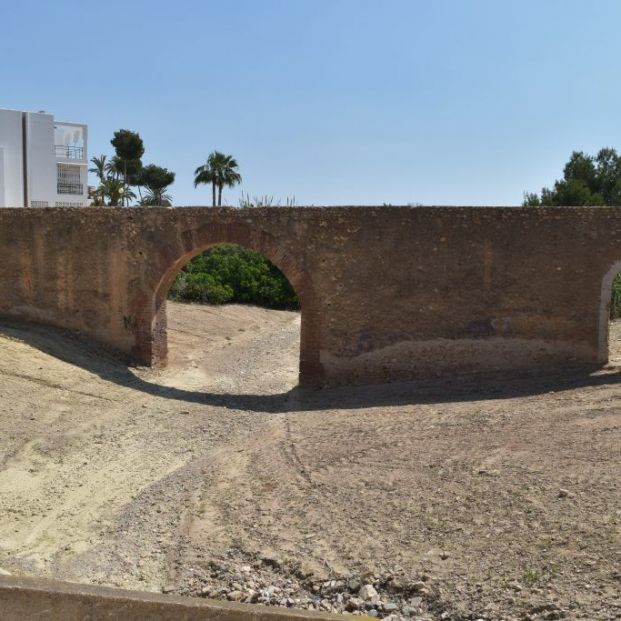 Acueducto del Arco en el Puerto de Mazarrón